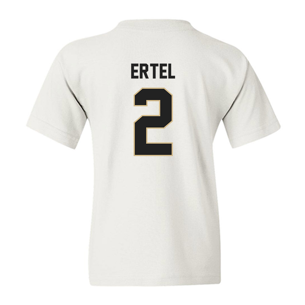 Purdue - NCAA Men's Basketball : Luke Ertel - Classic Shersey Youth T-Shirt-1