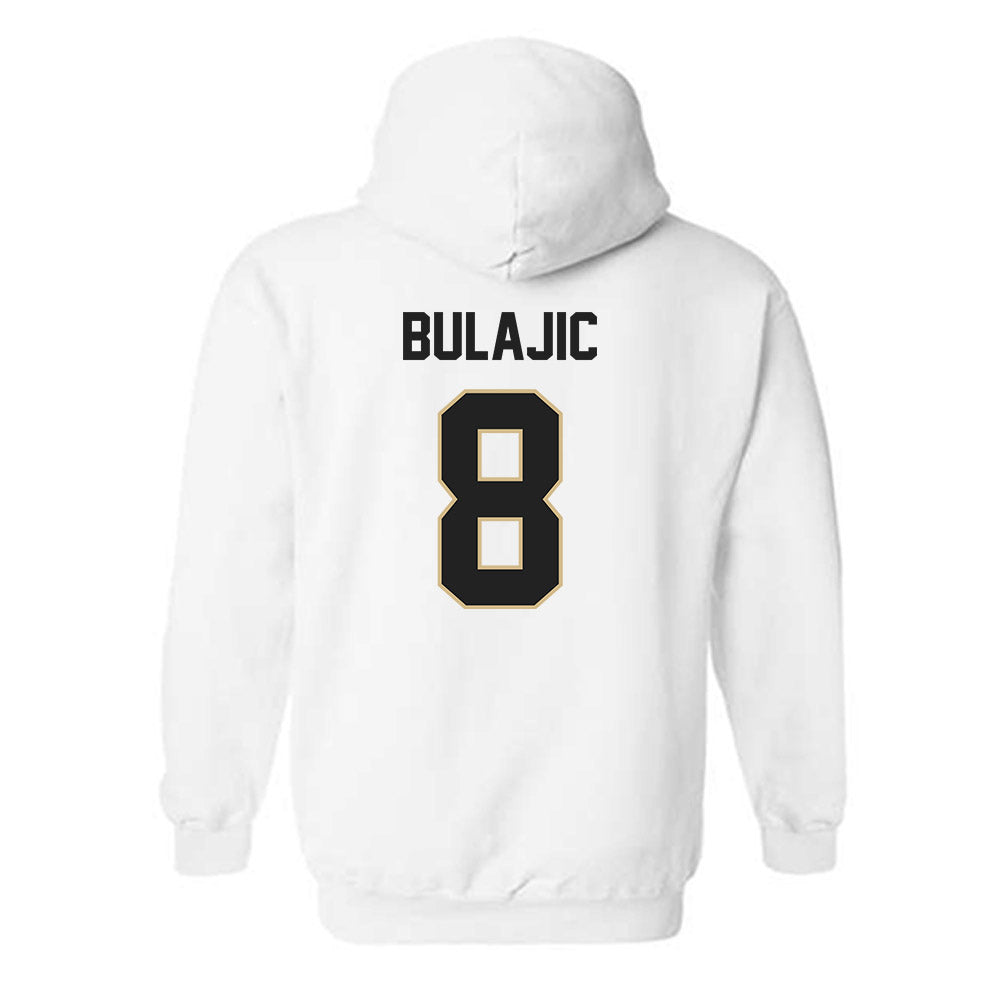 Purdue - NCAA Women's Basketball : Jelena Bulajic - Classic Shersey Hooded Sweatshirt-1