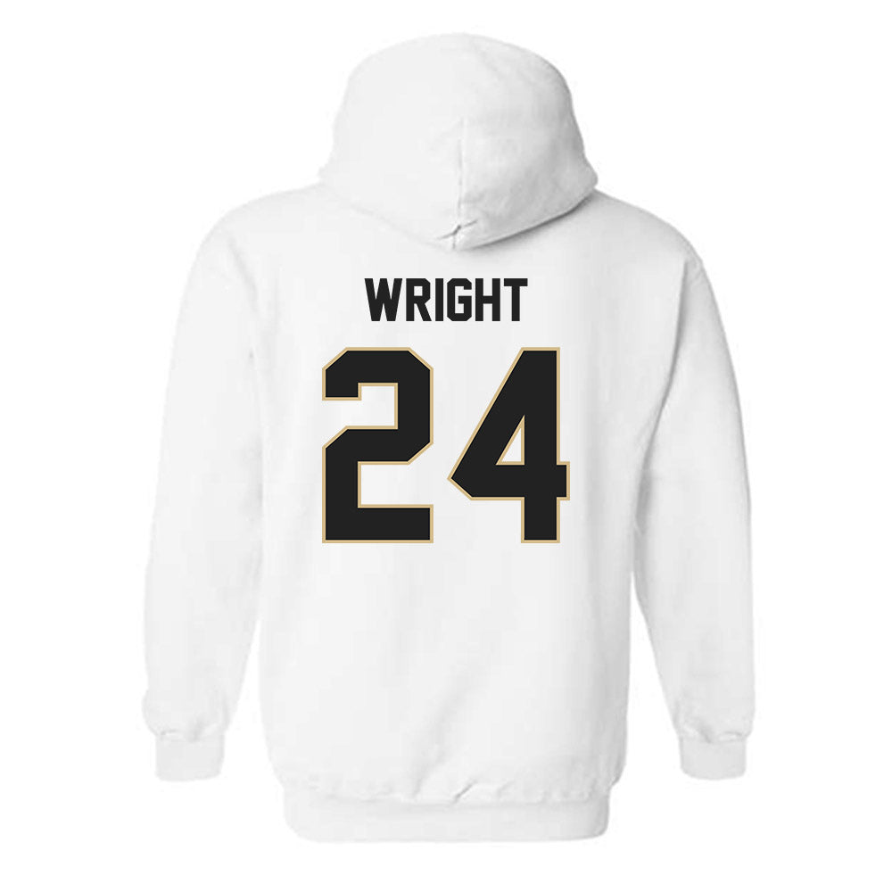 Purdue - NCAA Football : Izaiah Wright - Classic Shersey Hooded Sweatshirt-1