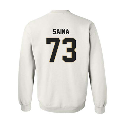 Purdue - NCAA Football : Makai Saina - Classic Shersey Crewneck Sweatshirt-1