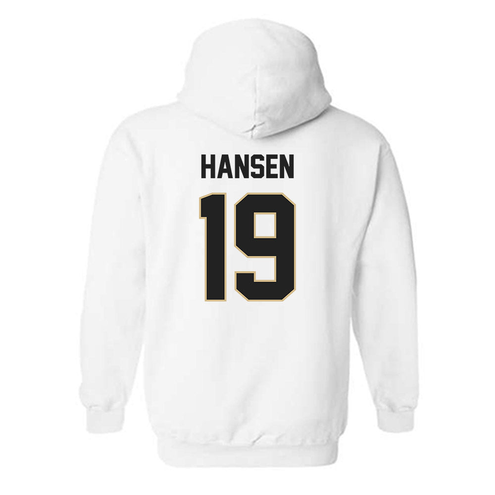 Purdue - NCAA Women's Volleyball : Kate Hansen - Classic Shersey Hooded Sweatshirt-1