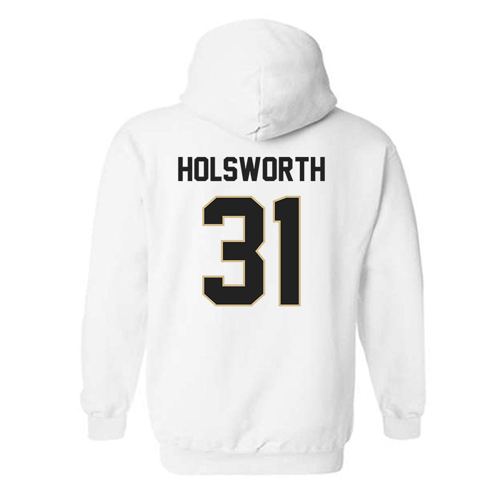 Purdue - NCAA Football : Carter Holsworth - Classic Shersey Hooded Sweatshirt-1