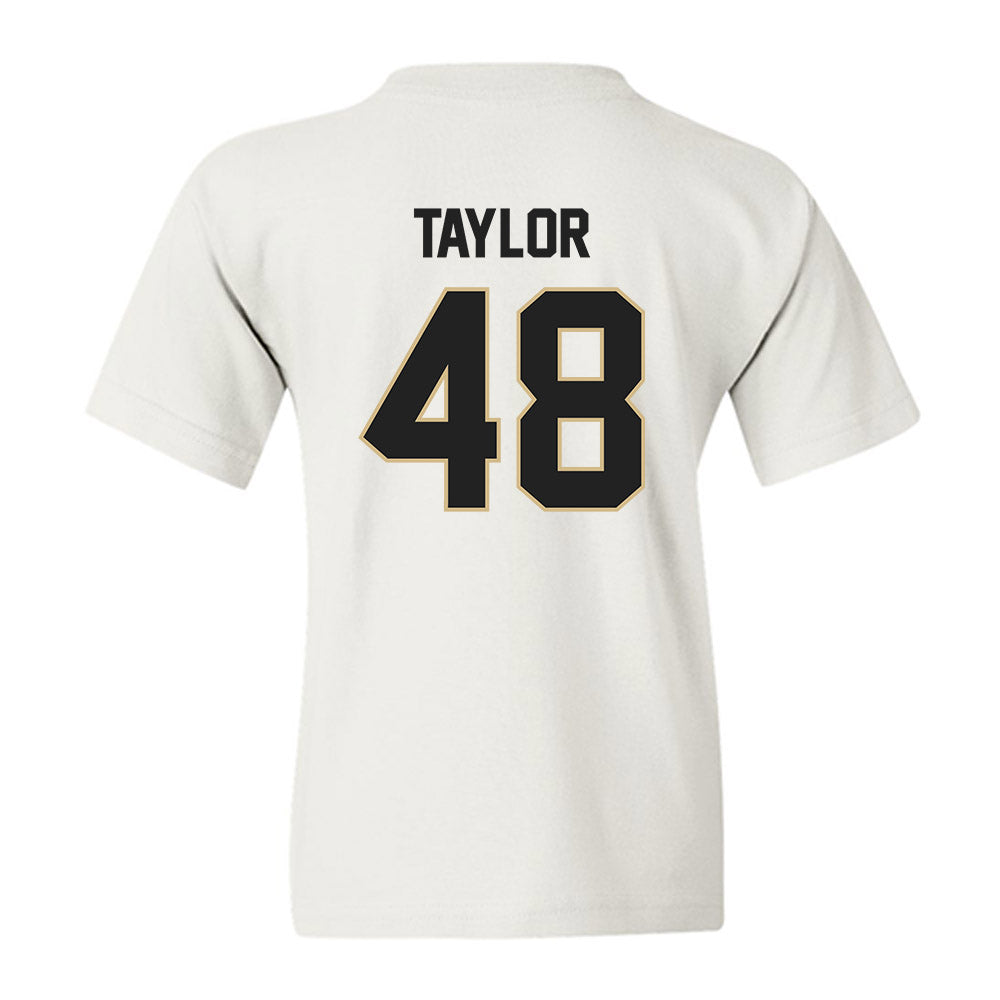 Purdue - NCAA Football : Donivan Taylor - Classic Shersey Youth T-Shirt-1