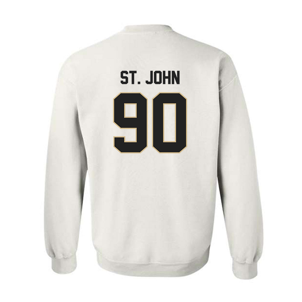 Purdue - NCAA Football : Elijah St. John - Classic Shersey Crewneck Sweatshirt-1