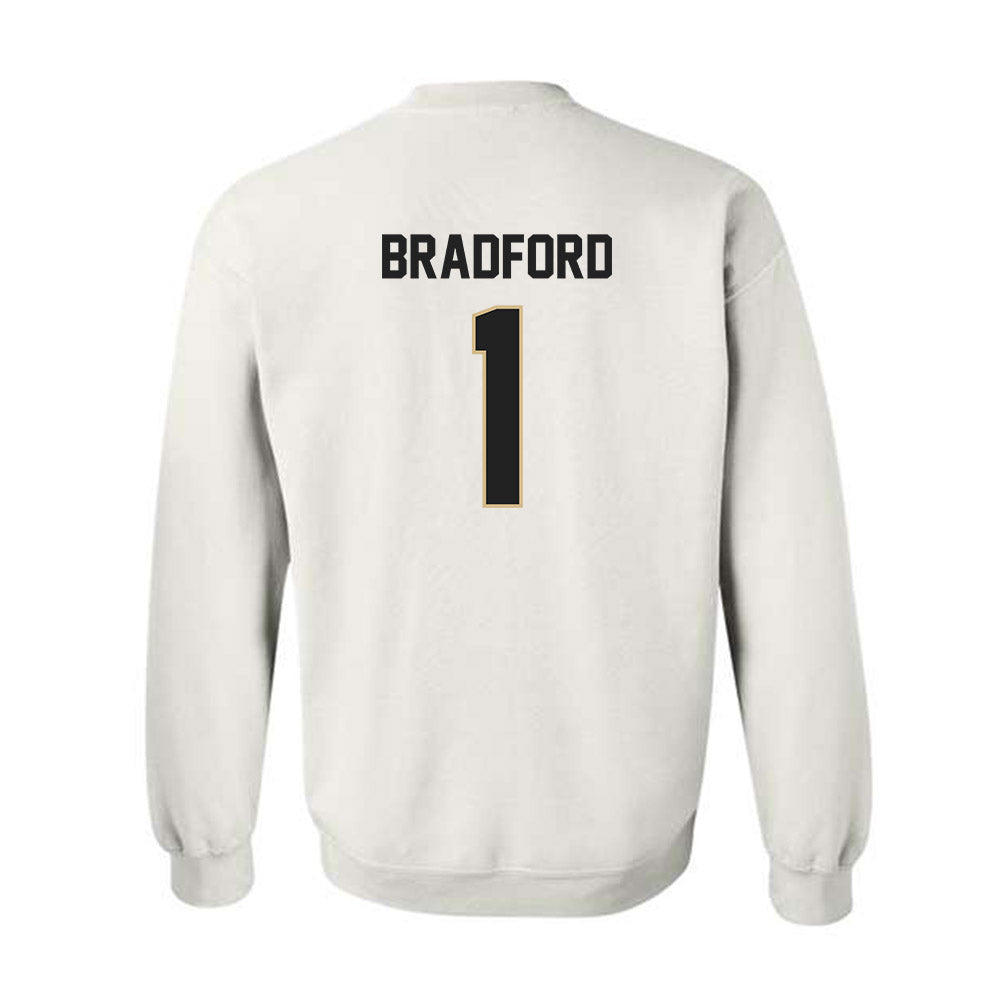 Purdue - NCAA Football : Smiley Bradford - Classic Shersey Crewneck Sweatshirt-1