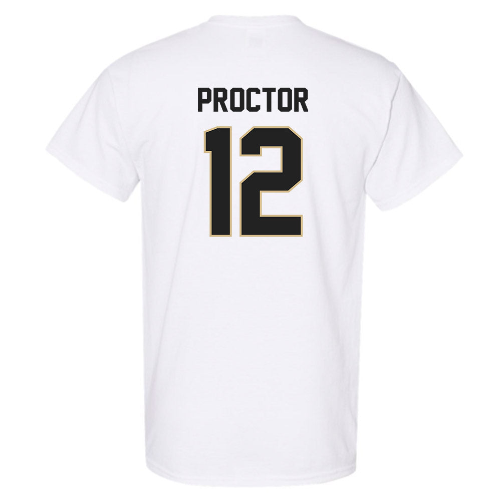 Purdue - NCAA Women's Basketball : Aysia Proctor - Classic Shersey T-Shirt-1