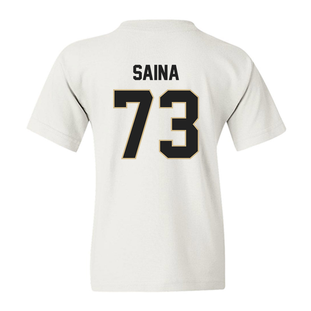 Purdue - NCAA Football : Makai Saina - Classic Shersey Youth T-Shirt-1