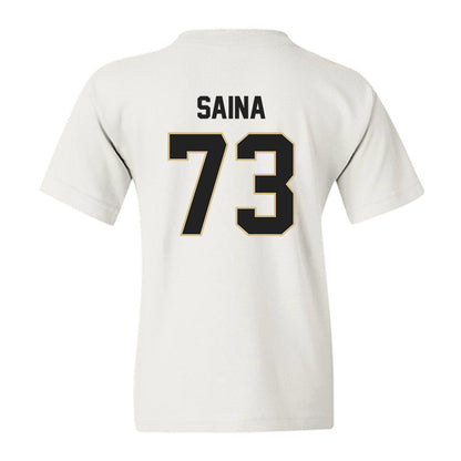 Purdue - NCAA Football : Makai Saina - Classic Shersey Youth T-Shirt-1