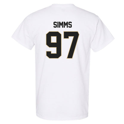 Purdue - NCAA Football : Wisdom Simms - Classic Shersey T-Shirt-1