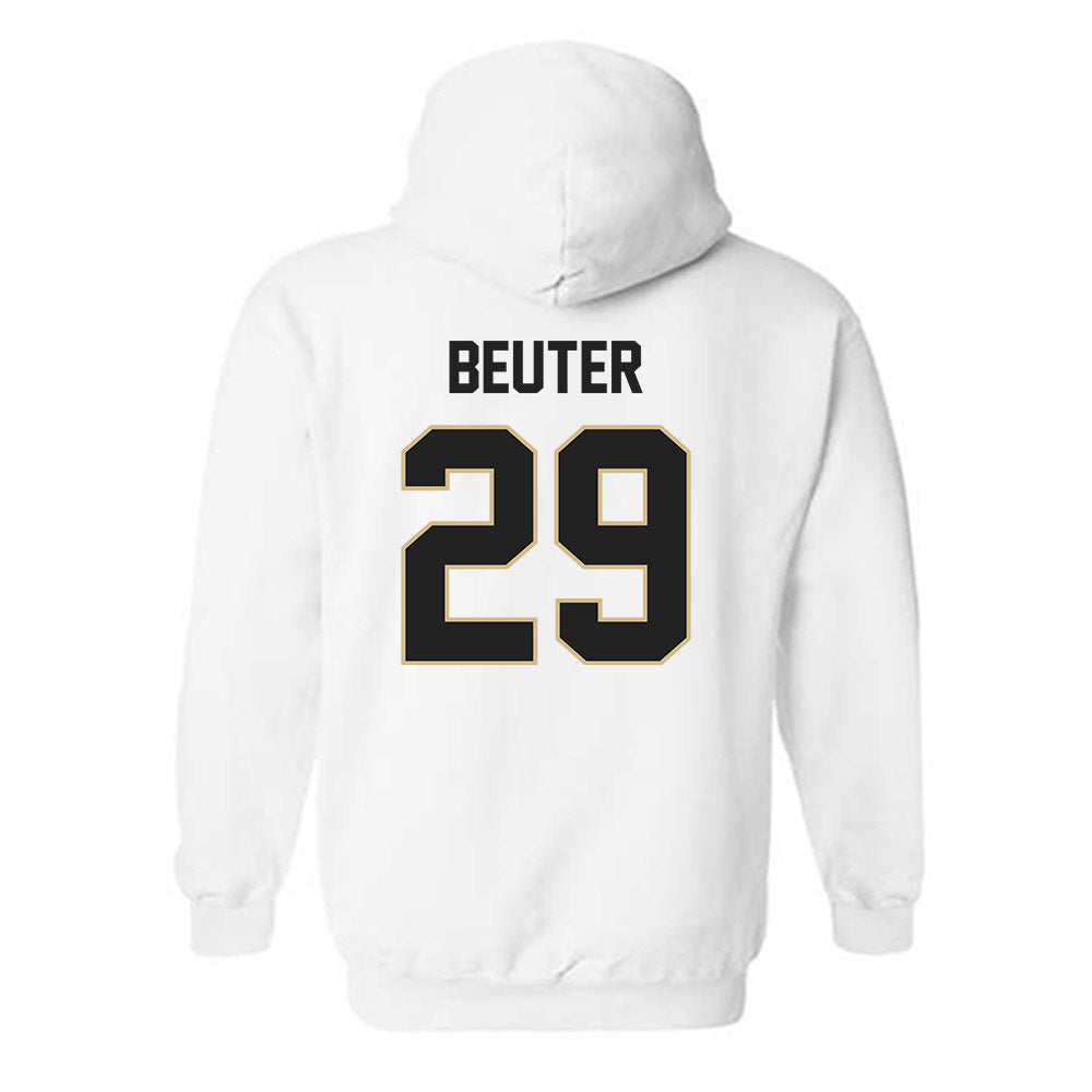 Purdue - NCAA Baseball : Gavin Beuter - Classic Shersey Hooded Sweatshirt-1