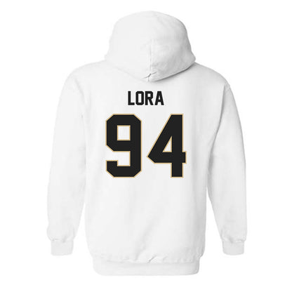 Purdue - NCAA Football : Rodney Lora - Classic Shersey Hooded Sweatshirt-1