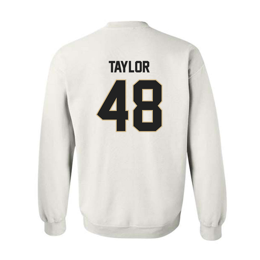 Purdue - NCAA Football : Donivan Taylor - Classic Shersey Crewneck Sweatshirt-1