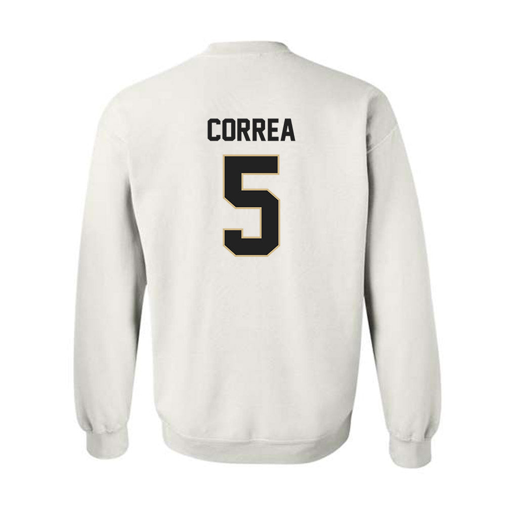 Purdue - NCAA Football : Charles Correa - Classic Shersey Crewneck Sweatshirt-1