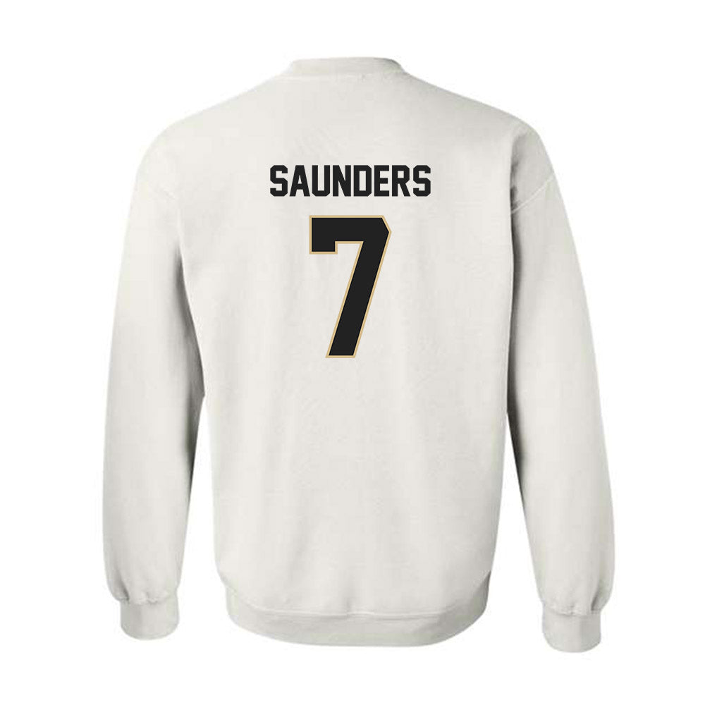 Purdue - NCAA Football : Donovan Saunders - Classic Shersey Crewneck Sweatshirt-1