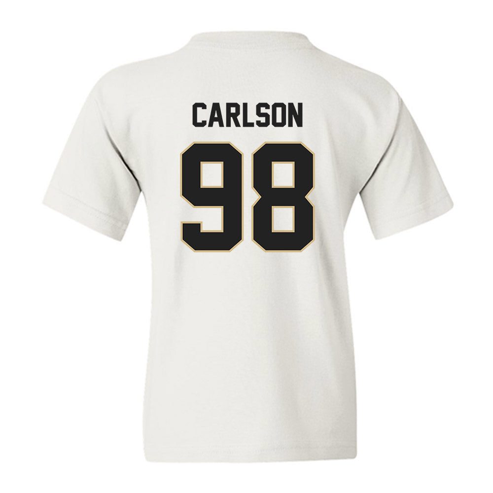 Purdue - NCAA Football : Drake Carlson - Classic Shersey Youth T-Shirt-1