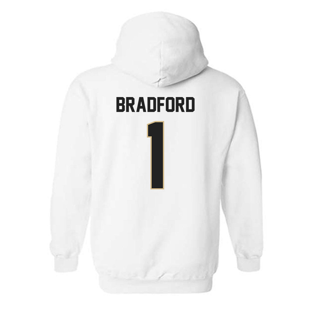 Purdue - NCAA Football : Smiley Bradford - Classic Shersey Hooded Sweatshirt-1