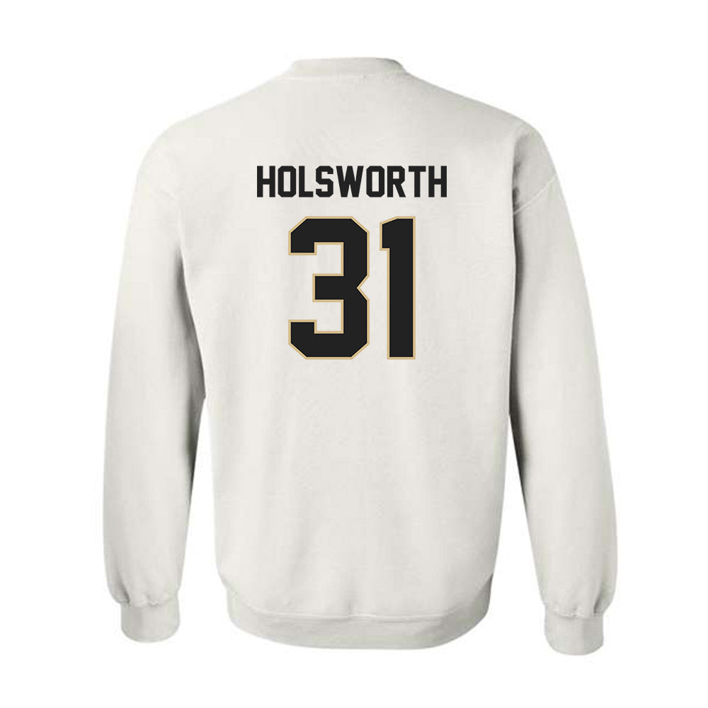 Purdue - NCAA Football : Carter Holsworth - Classic Shersey Crewneck Sweatshirt-1