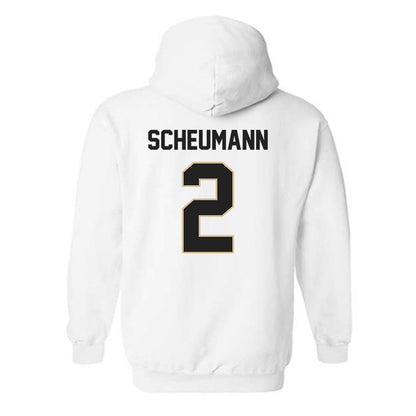 Purdue - NCAA Women's Volleyball : MaryKate Scheumann - Classic Shersey Hooded Sweatshirt-1