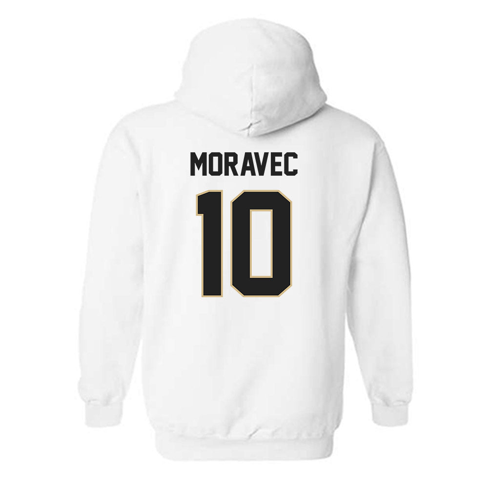 Purdue - NCAA Women's Volleyball : Nataly Moravec - Classic Shersey Hooded Sweatshirt-1