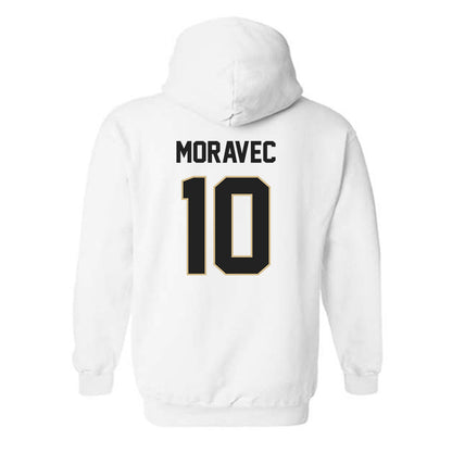 Purdue - NCAA Women's Volleyball : Nataly Moravec - Classic Shersey Hooded Sweatshirt-1