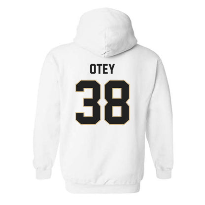 Purdue - NCAA Football : Zyntreacs Otey - Classic Shersey Hooded Sweatshirt-1