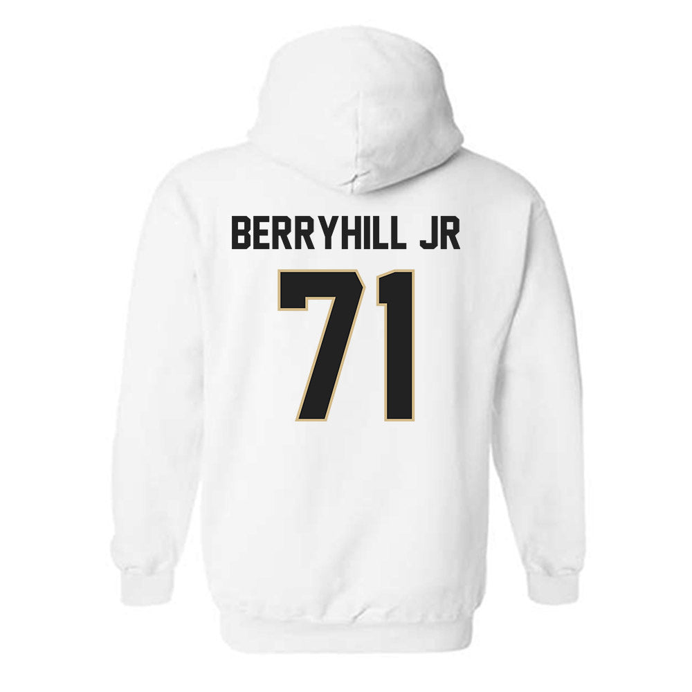 Purdue - NCAA Football : Terrell Berryhill jr - Classic Shersey Hooded Sweatshirt-1
