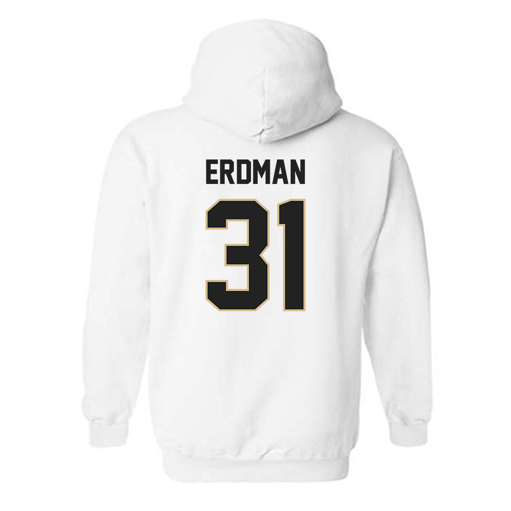 Purdue - NCAA Baseball : Zach Erdman - Classic Shersey Hooded Sweatshirt-1
