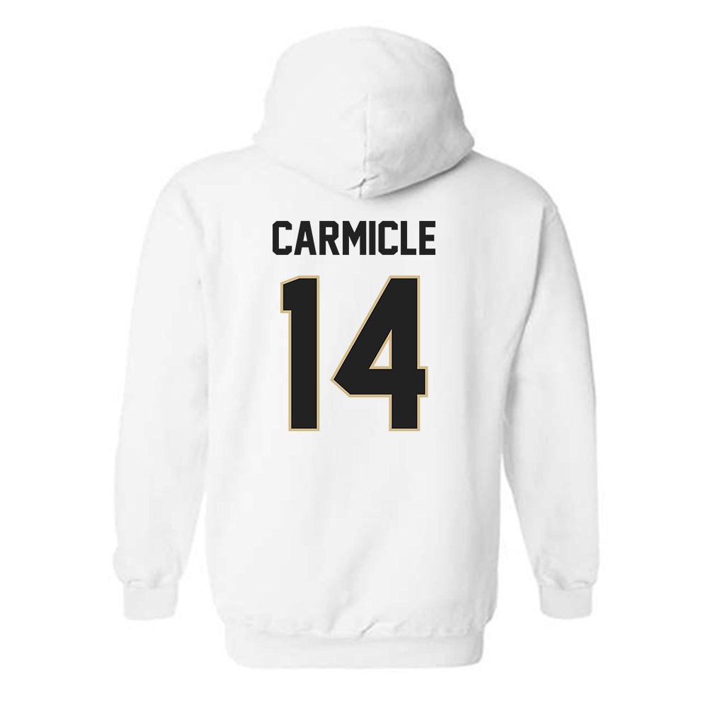 Purdue - NCAA Football : Maximilian Carmicle - Classic Shersey Hooded Sweatshirt-1