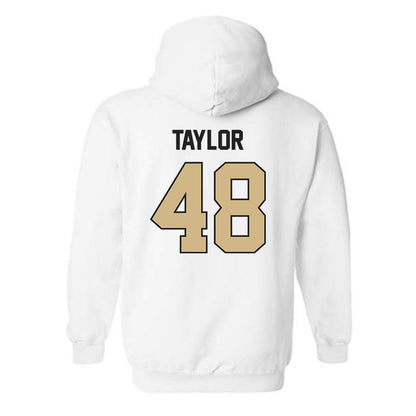 Purdue - NCAA Football : Donivan Taylor - Classic Shersey Hooded Sweatshirt-1