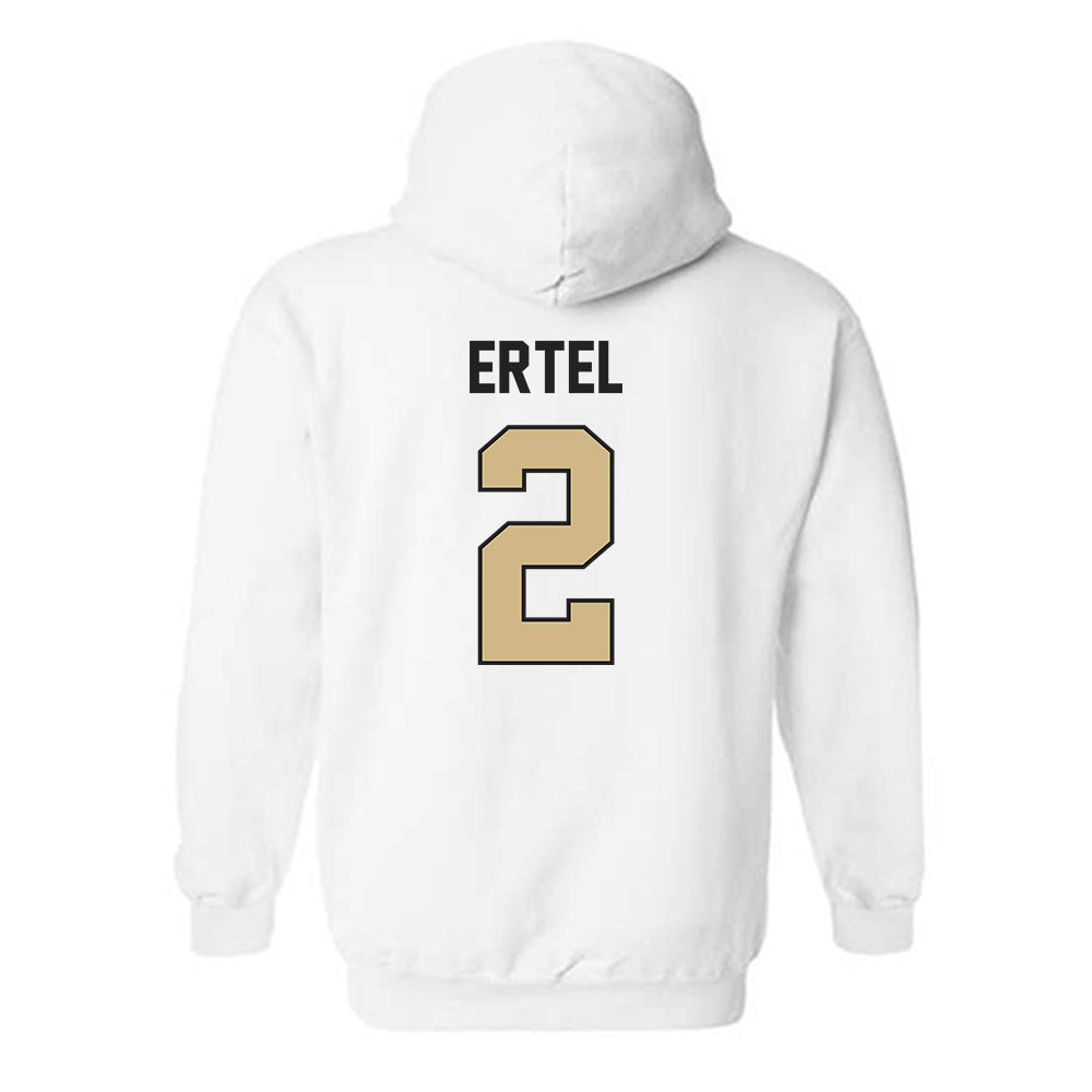 Purdue - NCAA Men's Basketball : Luke Ertel - Classic Shersey Hooded Sweatshirt-1