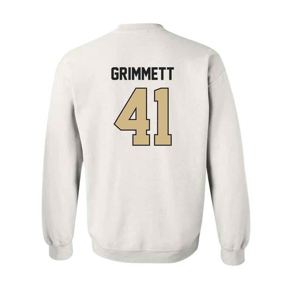 Purdue - NCAA Football : Jon Grimmett - Classic Shersey Crewneck Sweatshirt-1