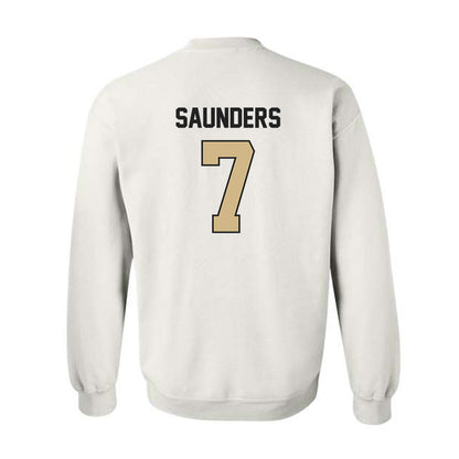 Purdue - NCAA Football : Donovan Saunders - Classic Shersey Crewneck Sweatshirt-1