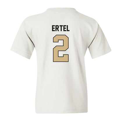 Purdue - NCAA Men's Basketball : Luke Ertel - Classic Shersey Youth T-Shirt-1
