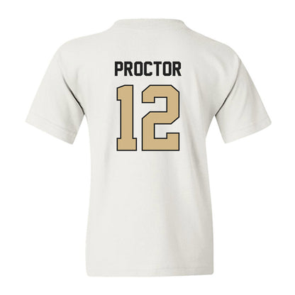 Purdue - NCAA Women's Basketball : Aysia Proctor - Classic Shersey Youth T-Shirt-1