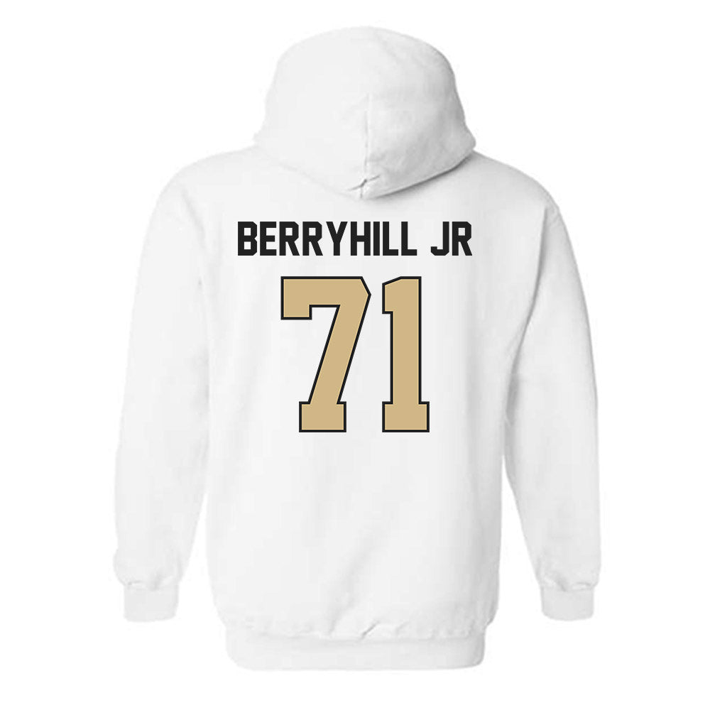 Purdue - NCAA Football : Terrell Berryhill jr - Classic Shersey Hooded Sweatshirt-1