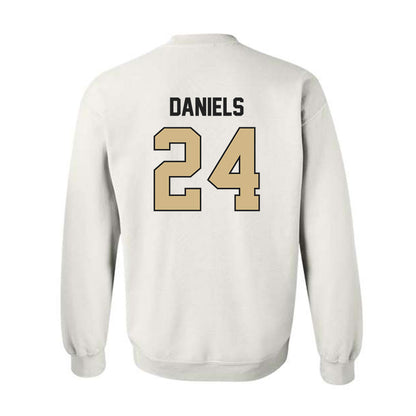 Purdue - NCAA Football : Raderrion Daniels - Classic Shersey Crewneck Sweatshirt-1