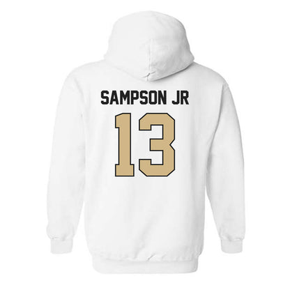 Purdue - NCAA Football : Ricky Sampson Jr - Classic Shersey Hooded Sweatshirt-1