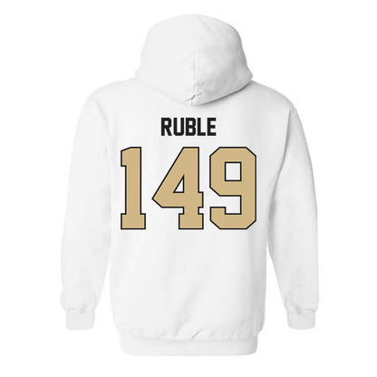 Purdue - NCAA Wrestling : Isaac Ruble - Classic Shersey Hooded Sweatshirt-1