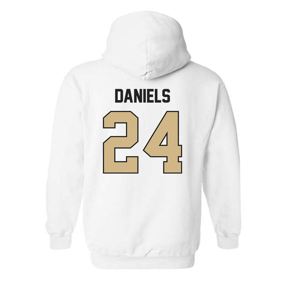 Purdue - NCAA Football : Raderrion Daniels - Classic Shersey Hooded Sweatshirt-1