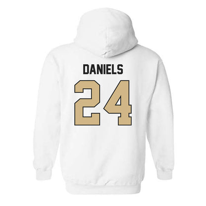 Purdue - NCAA Football : Raderrion Daniels - Classic Shersey Hooded Sweatshirt-1