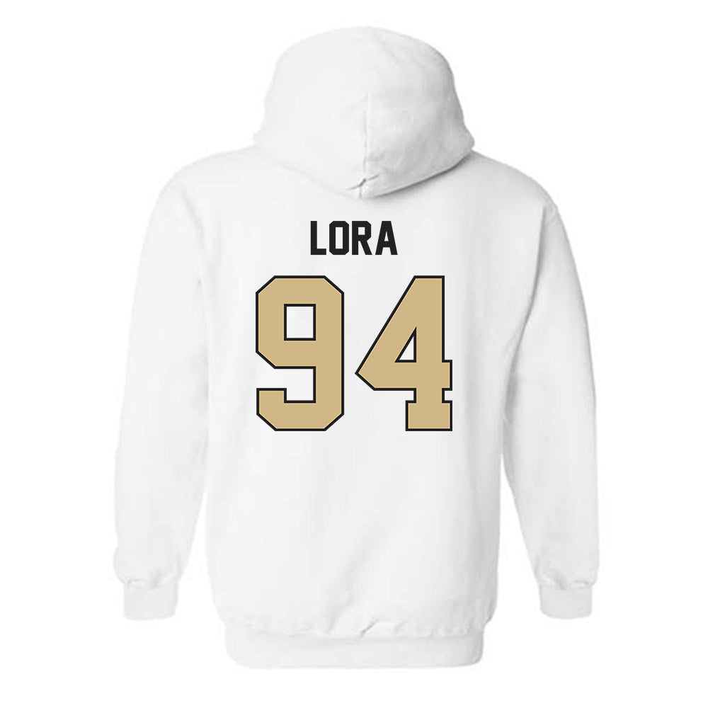 Purdue - NCAA Football : Rodney Lora - Classic Shersey Hooded Sweatshirt-1