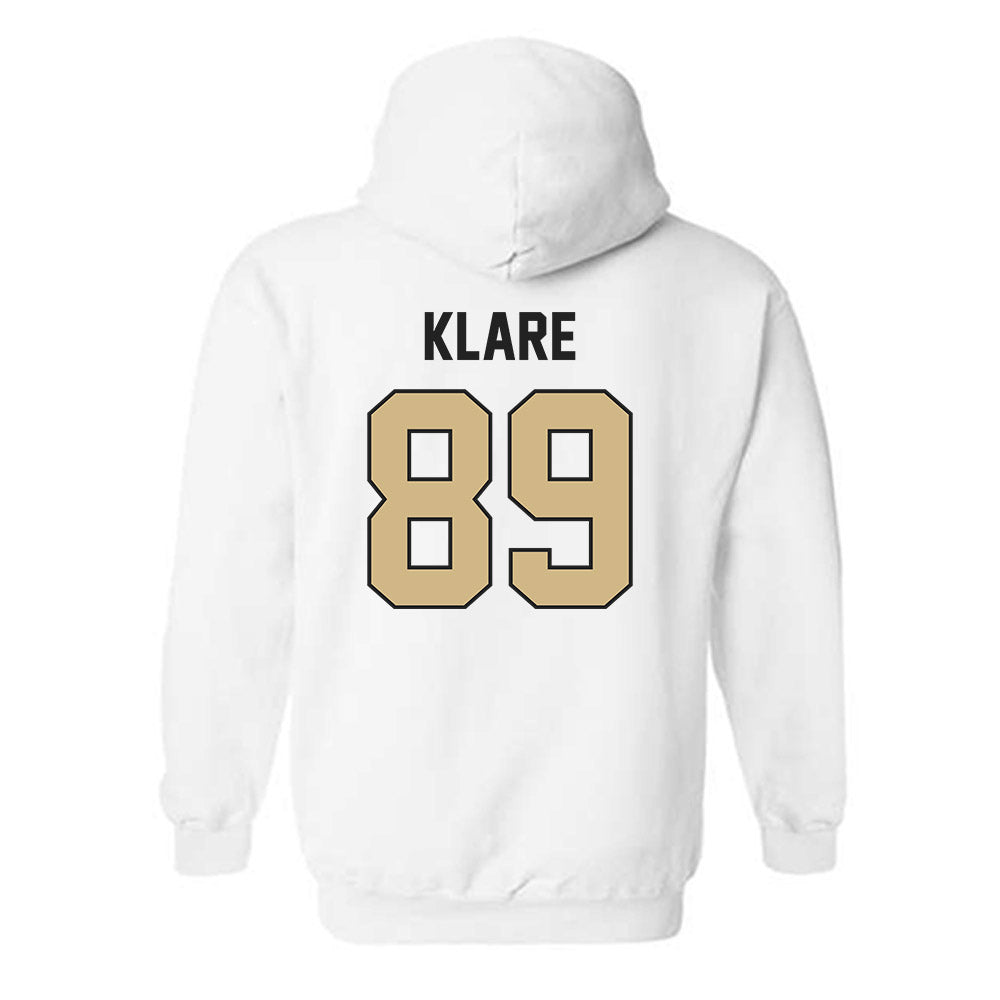 Purdue - NCAA Football : Luke Klare - Classic Shersey Hooded Sweatshirt-1