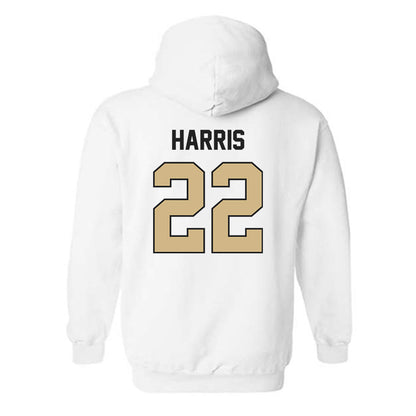 Purdue - NCAA Football : Antonio Harris - Classic Shersey Hooded Sweatshirt-1