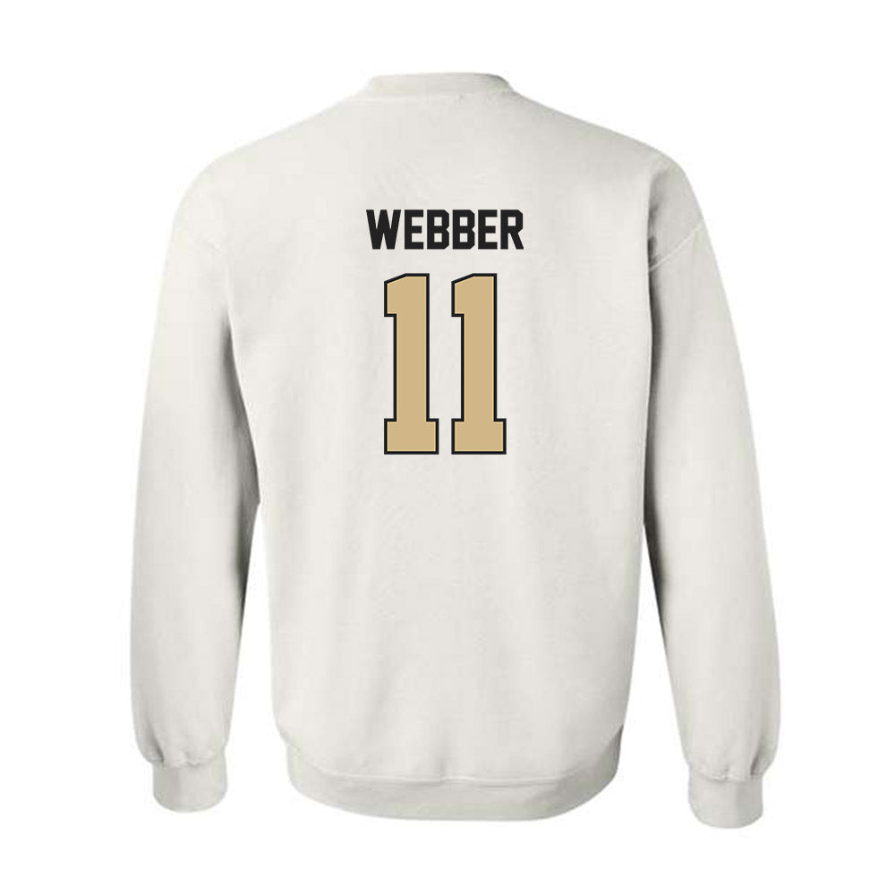 Purdue - NCAA Men's Basketball : Jacob Webber - Classic Shersey Crewneck Sweatshirt-1