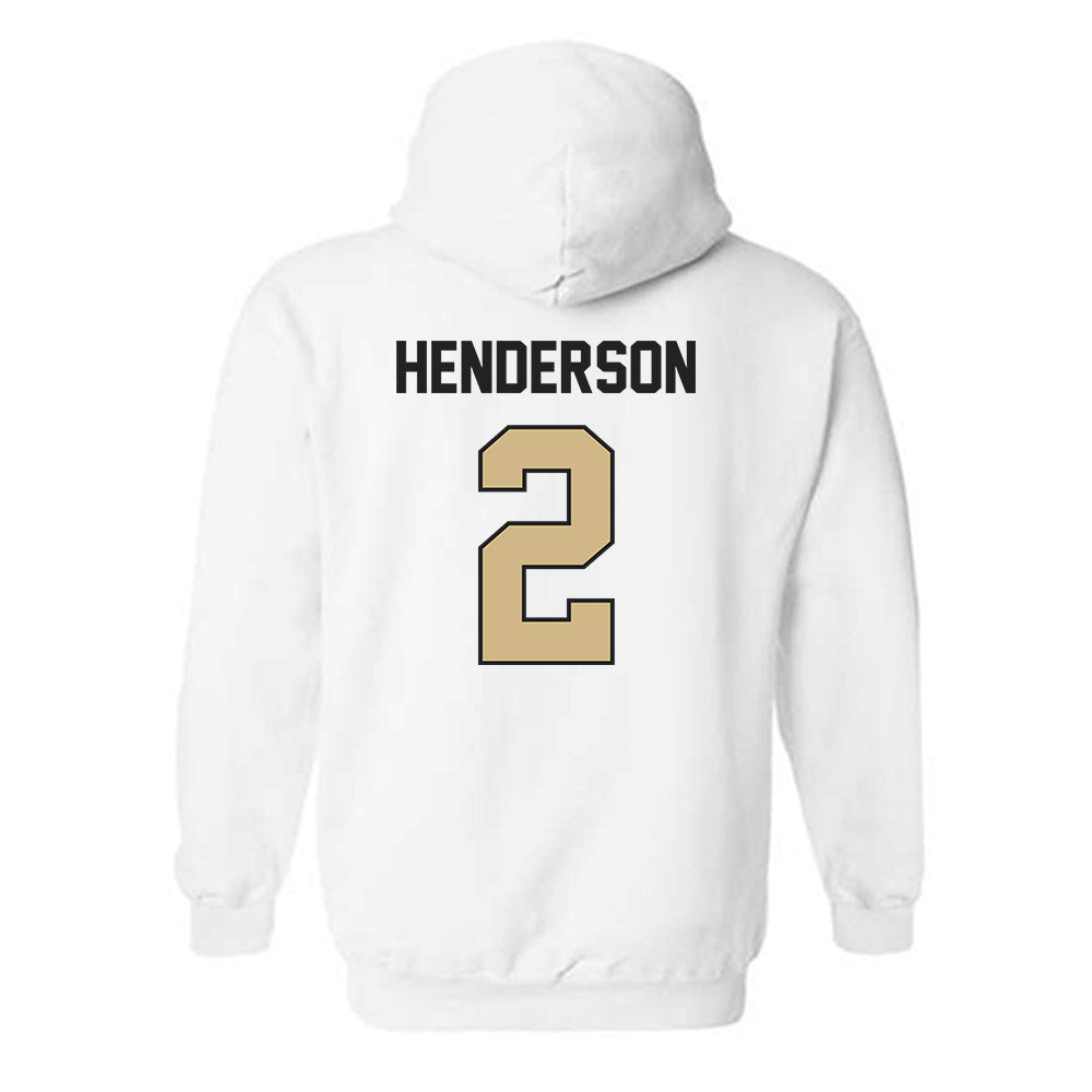 Purdue - NCAA Women's Basketball : Taylor Henderson - Classic Shersey Hooded Sweatshirt-1