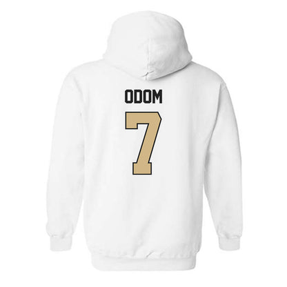 Purdue - NCAA Football : Garyt Odom - Classic Shersey Hooded Sweatshirt-1