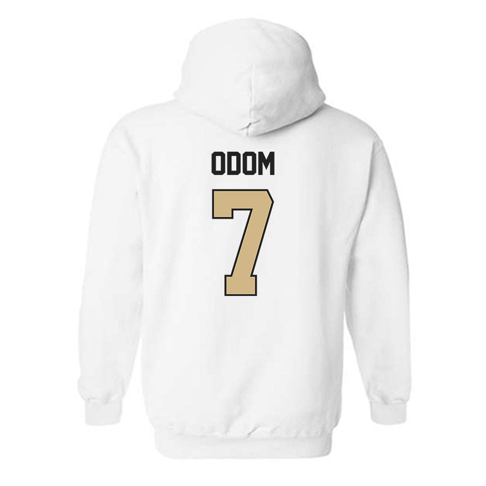 Purdue - NCAA Football : Garyt Odom - Classic Shersey Hooded Sweatshirt-1