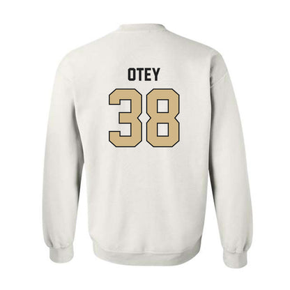 Purdue - NCAA Football : Zyntreacs Otey - Classic Shersey Crewneck Sweatshirt-1