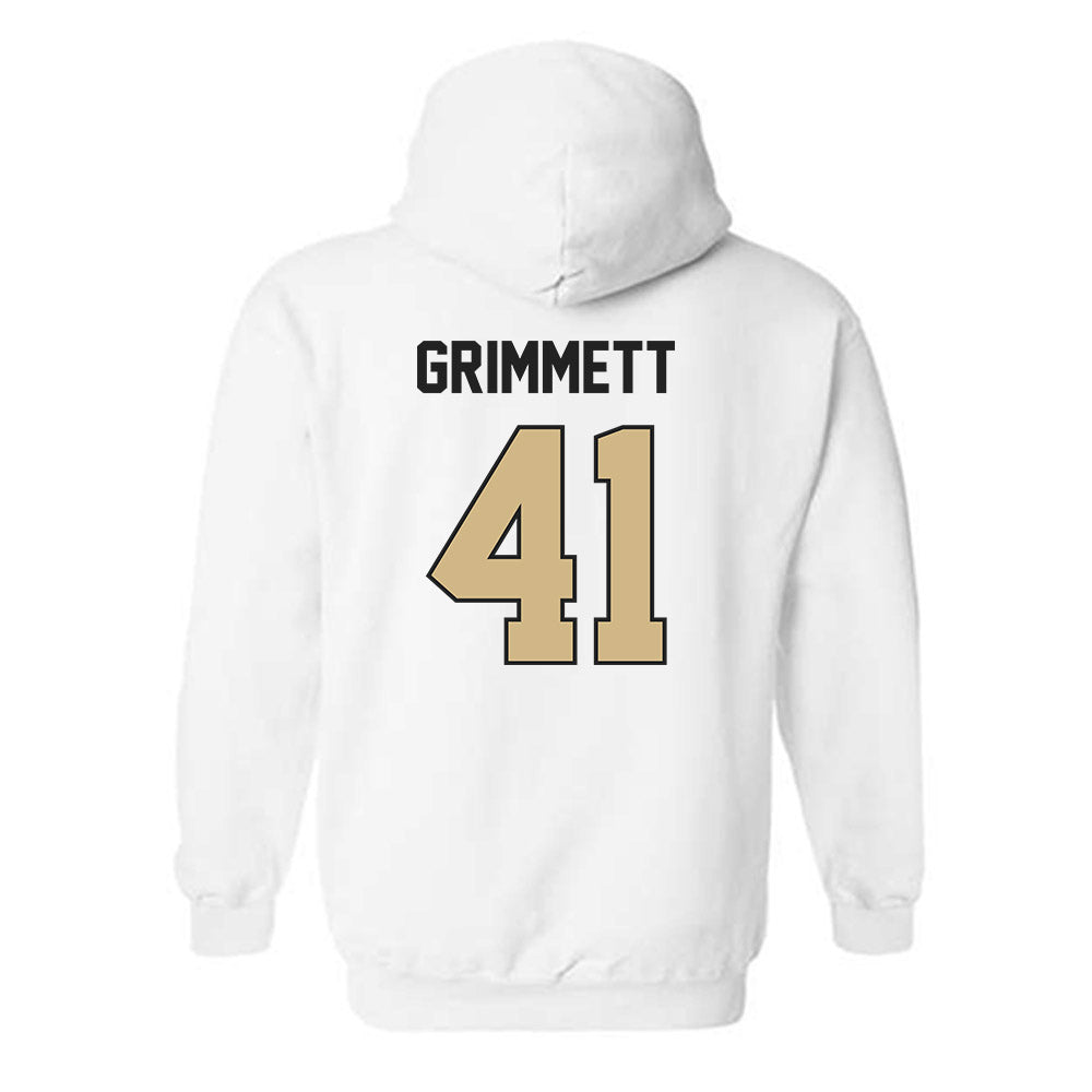 Purdue - NCAA Football : Jon Grimmett - Classic Shersey Hooded Sweatshirt-1