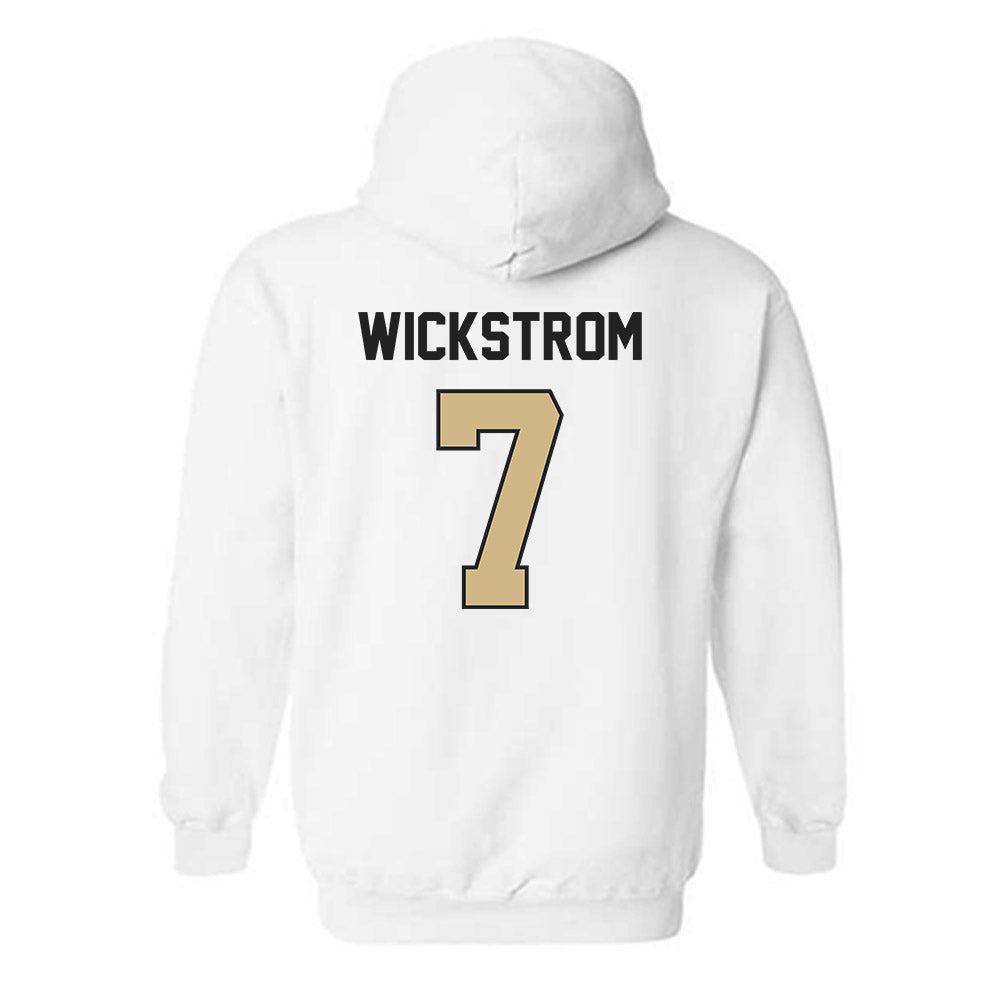 Purdue - NCAA Women's Basketball : Hannah Wickstrom - Classic Shersey Hooded Sweatshirt-1